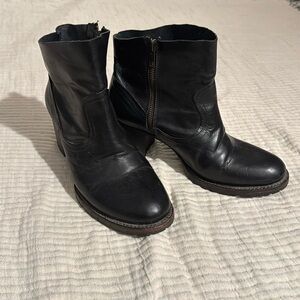 Freebird black leather boots
